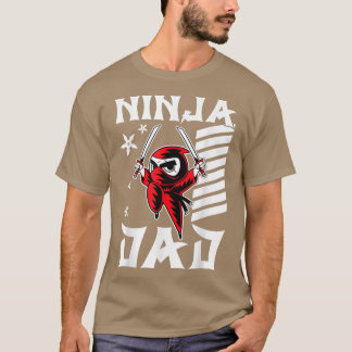 Camiseta Samurai - Father Ninja Dad T-Shirt Copy Copy Copy