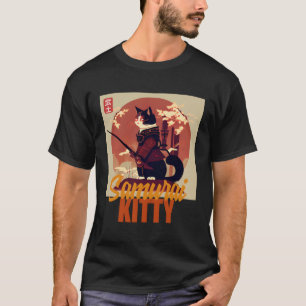 Camiseta Samurai Gatinho Vs Anima A Revolução Felina