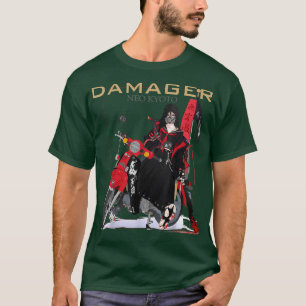 Camiseta Samurai Girl é uma estética do guerreiro japonês D