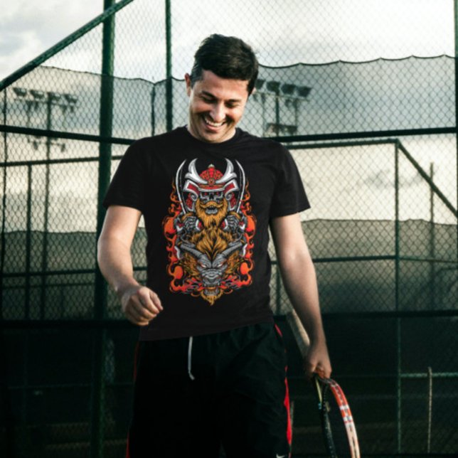 Camiseta Samurai Guardian (Criador carregado)