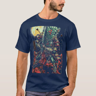 Camiseta Samurai - Guerreiro do teclado japonês Bushido Gam