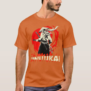 Camiseta Samurai guerreiro japonês bushido espadachim