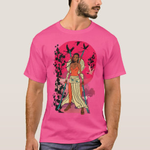 Camiseta Samurai Guerreiros Japoneses Moda Japonesa African