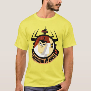 Camiseta Samurai Jack No Quadro Futurístico De Aku