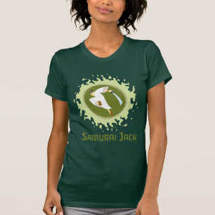 Camiseta Samurai Jack Pulando Gráfico