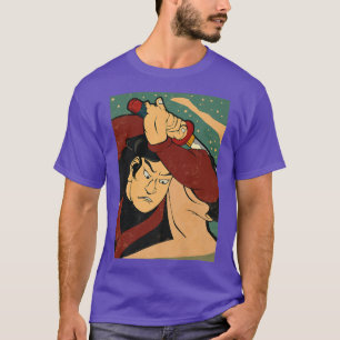 Camiseta Samurai Japão Artes Marciais Combatem Espadas Guer