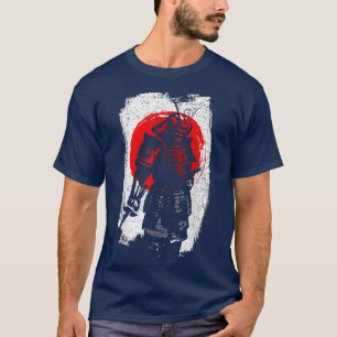 Camiseta Samurai Japão Warrior Japonês T-Shirt Copy