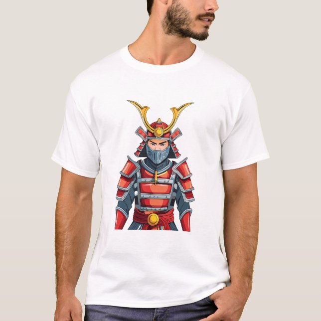 Camiseta Samurai japonês (Frente)