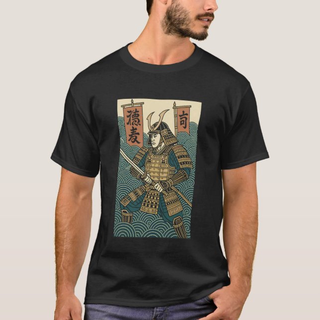 Camiseta Samurai Japonês (Frente)