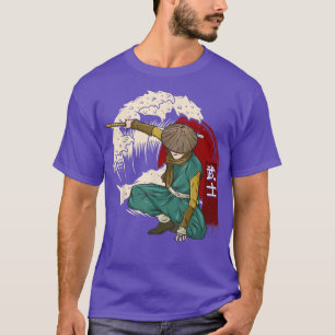 Camiseta Samurai Japonês Aestésico Japonês Cultura Street