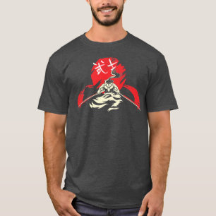 Camiseta Samurai Japonês Art Japonês