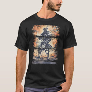 Camiseta Samurai Japonês Guerreiro Bushido Espada Katana Co