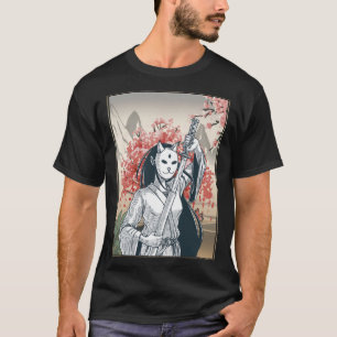 Camiseta Samurai Japonês - Japonês Cherry Blossom Sakura