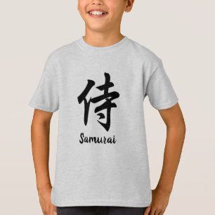 Camiseta Samurai Japonês Kanji T-Shirt