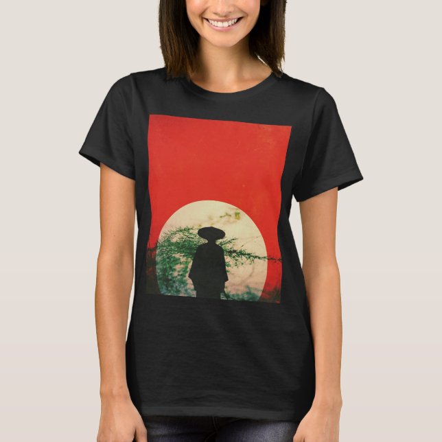 Camiseta Samurai Japonês Misterioso (Frente)