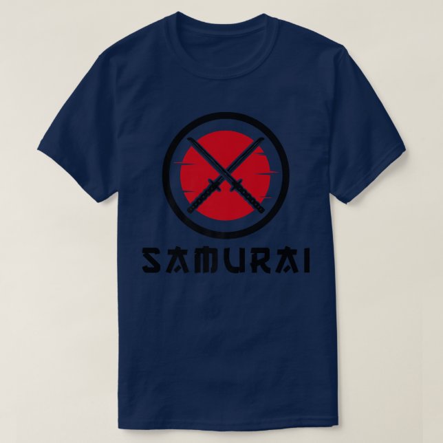 Camiseta Samurai Katana Swords  (Frente do Design)