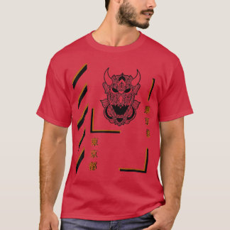 Camiseta Samurai mandala vestuário de verão