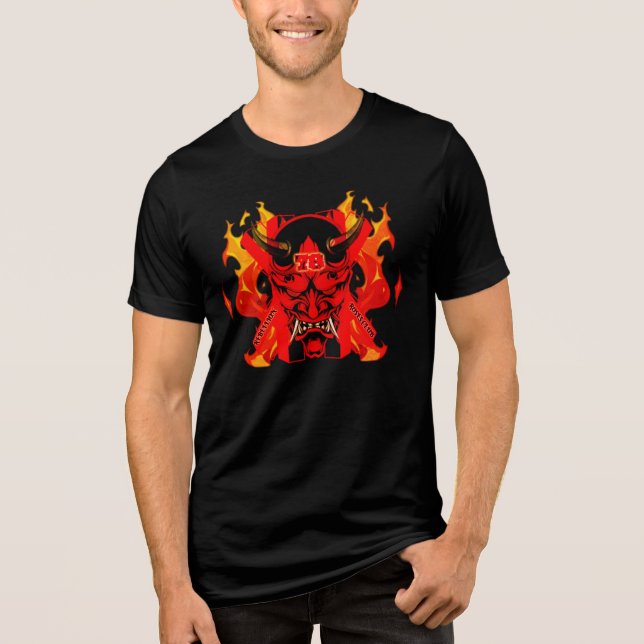 Camiseta Samurai Mau  (Frente)