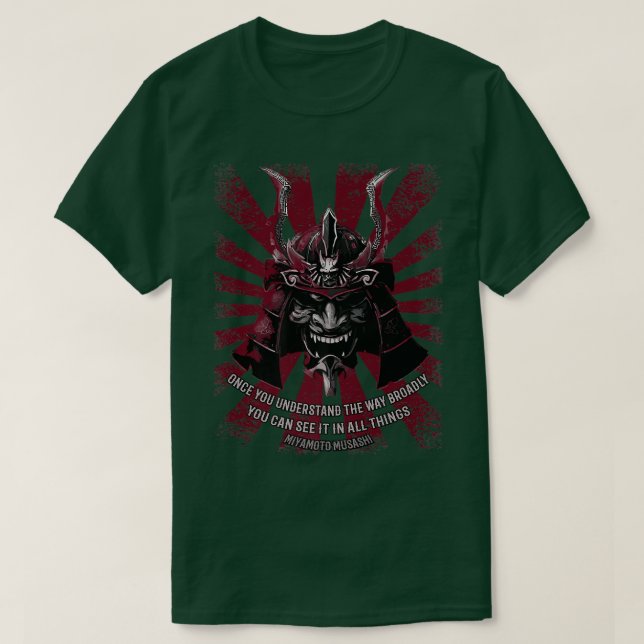 Camiseta Samurai Musashi, Ronin (2) (Frente do Design)