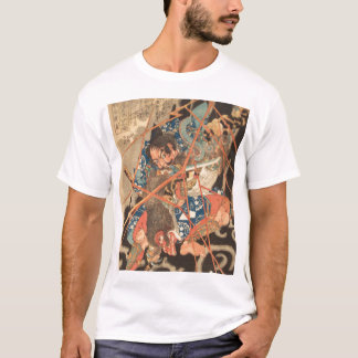 Camiseta Samurai na batalha