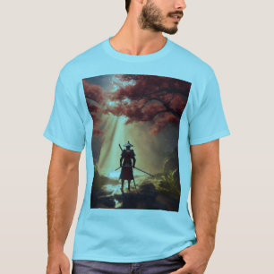 Camiseta Samurai na natureza