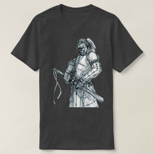 Camiseta Samurai Orc  (2) (Frente do Design)