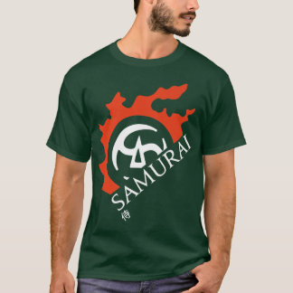 Camiseta Samurai Para Guerreiros de Luz e Escuridão (2)
