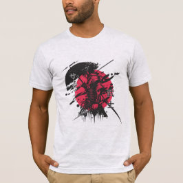 Camiseta samurai para homens