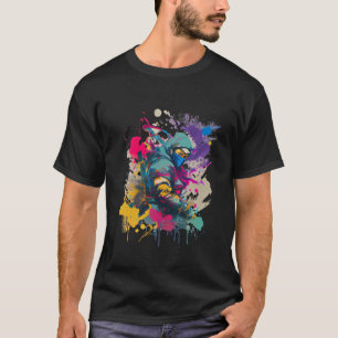 Camiseta Samurai por Ronin Homens e Mulheres