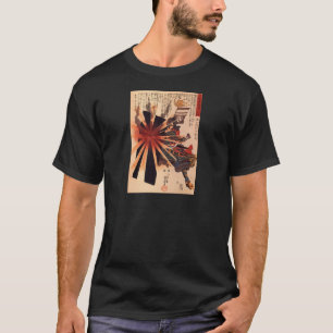 Camiseta Samurai que defende contra o escudo de explosão