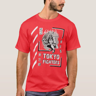 Camiseta Samurai Ronin Warrior Japan Tokyo Fighters 