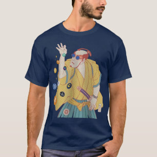 Camiseta Samurai Salt Bitmoney Ukiyoe Crypto Japan Warrio