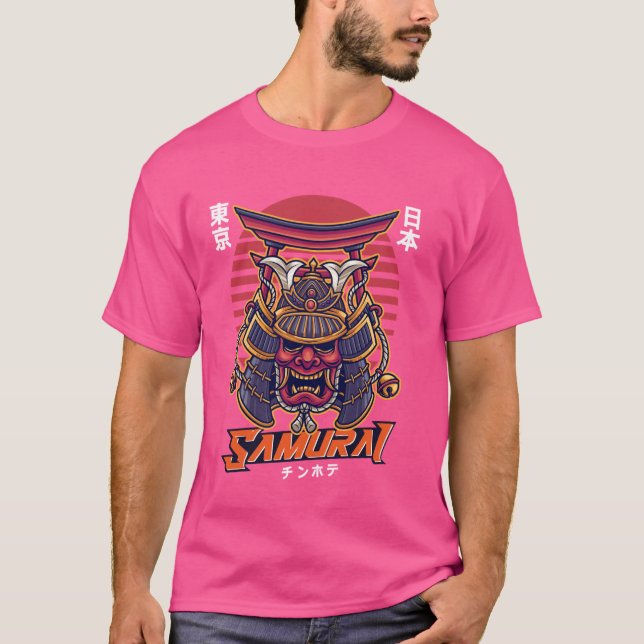 Camiseta Samurai Shogun Torii Shin Shrine Toky (Frente)