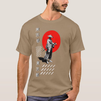 Camiseta Samurai Style Japonês Ronin Warrior Streetwear