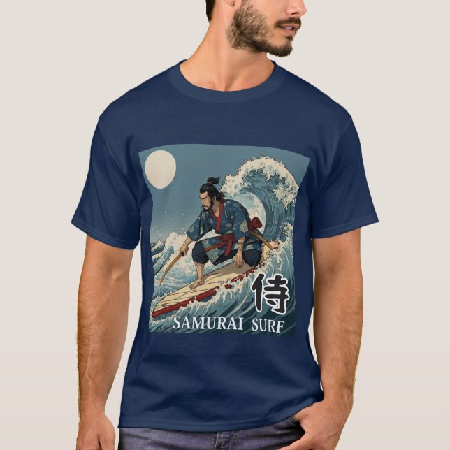 CAMISETA SAMURAI SURF【侍】② (Frente)