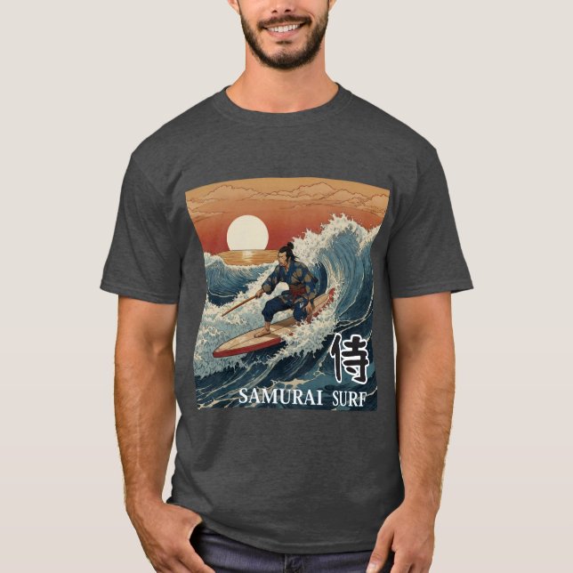 CAMISETA SAMURAI SURF【侍】Tシャツ (Frente)