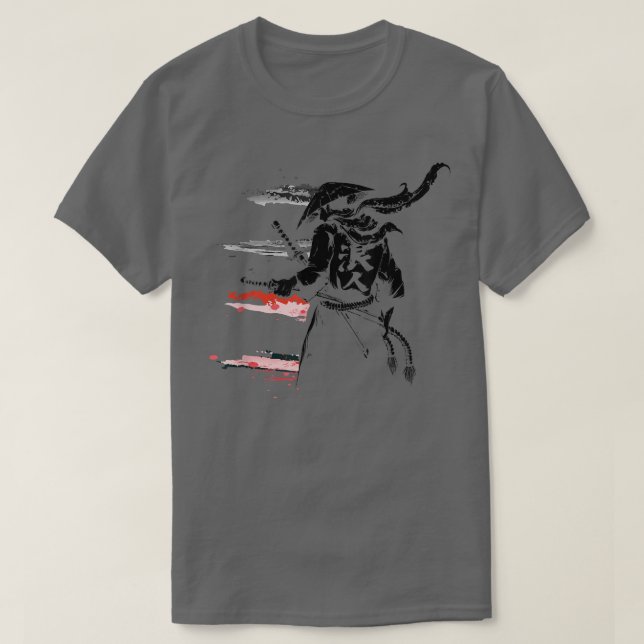Camiseta Samurai Sword Samurai Ninjia Funny (Frente do Design)