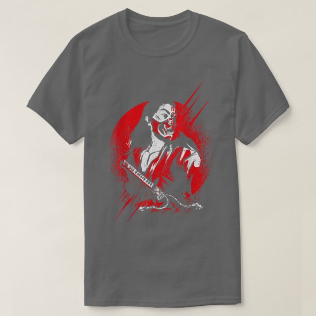 Camiseta Samurai Sword Samurai T-shirt Samurai Gift (Frente do Design)