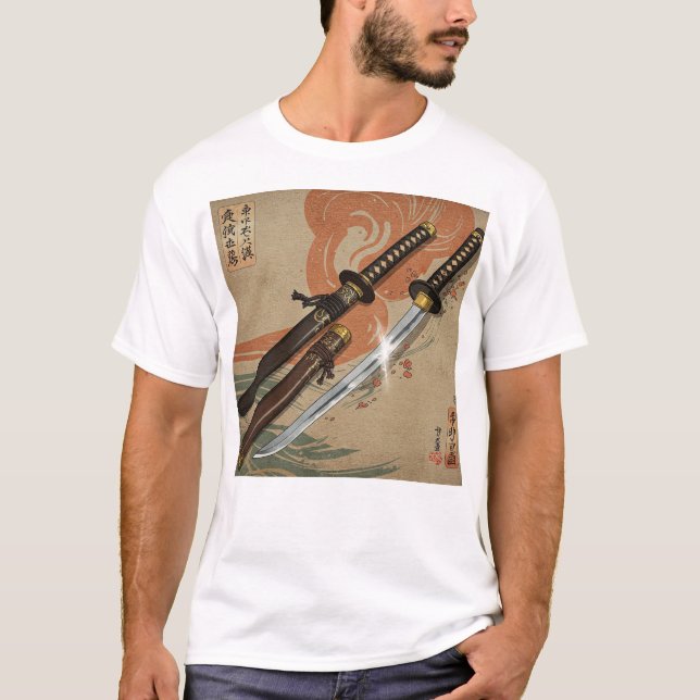 Camiseta Samurai Swords (Frente)