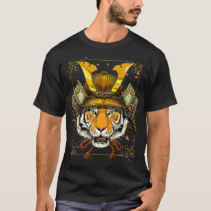 Camiseta Samurai Tiger Warrior Samurai Lovers Dotados Por M