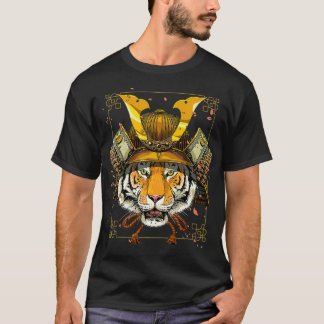 Camiseta Samurai Tiger Warrior Samurai Lovers Dotados Por M