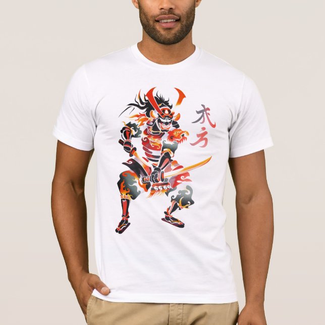 Camiseta Samurai tradicional (Frente)
