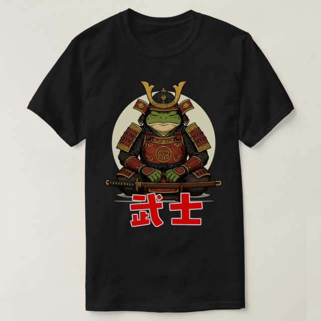 Camiseta Samurai Warrior (Frente do Design)