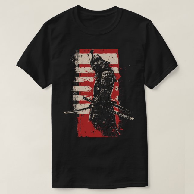 Camiseta Samurai Warrior 1 (Frente do Design)
