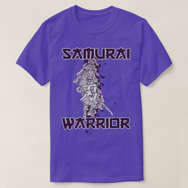Camiseta Samurai Warrior Asian Art of Fight (2) (Frente do Design)