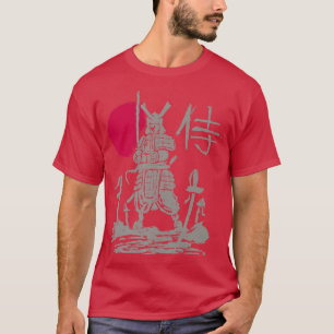 Camiseta Samurai Warrior Buke  Japanese Sword Katana Martia