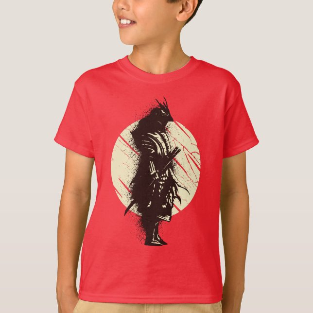 Camiseta Samurai Warrior Bushido Code Japoneses Espadarte (Frente)