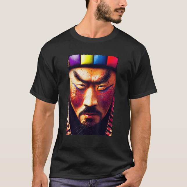 Camiseta Samurai Warrior   Bushido   Samurai   Japanese His (Frente)
