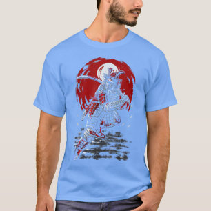 Camiseta Samurai warrior bushido sword martial arts retro g
