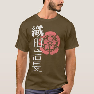 Camiseta Samurai Warrior do Japão Demon Daimyo Oda Nobunaga